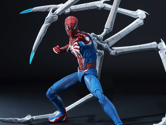 ( Pre Order ) Threezero Marvel's Spider-Man 2 DLX Spider-Man Advanced Suit 2.0 (Peter Parker) Action Figure