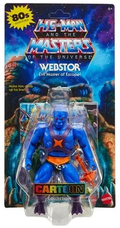 IN STOCK! MOTU Origins Cartoon Collection Webstor Action Figure