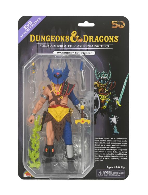 ( Pre Order ) NECA Dungeons & Dragons 50th Anniversary Warduke Action Figure