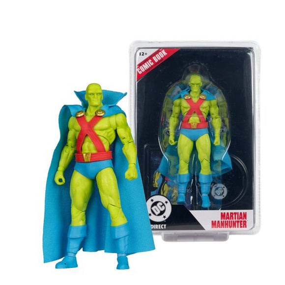 IN STOCK! McFarlane DC Page Punchers Martian Manhunter ( Justice