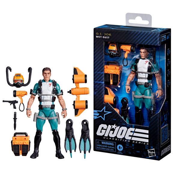 ( Pre Order ) G.I. Joe Classified Series #179, Wet-Suit Action Figure 6 inch Action Figure