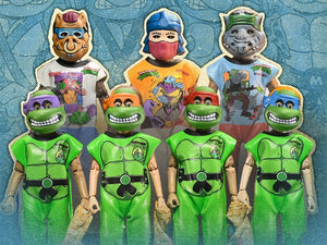 ( Pre Order ) Ben Cooper Costume Kids Collection Wave 12 Set of 7 Clothed Action Figures