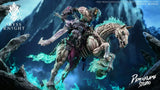 ( Pre Order ) Demonflame Studio 1/12 Darksiders Abyss Knight Apocalypse & Despair Cyan Steed Set of 2