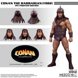 ( Pre Order ) Mezco One:12 Collective Conan The Barbarian (1982): Pit Fighter Edition Action Figure