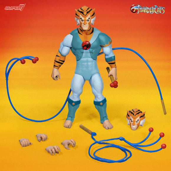 IN STOCK! SUPER7 ULTIMATES THUNDERCATS TYGRA ( OPENED AND DISPLAYED )( COMES WITH BOXES )