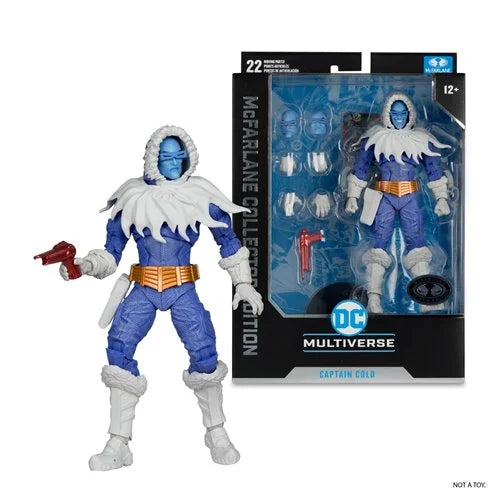 ( Pre Order ) McFarlane DC Multiverse Collector Edition #30 Captain Cold ( Platinum Edition ) 7 inch Action Figure