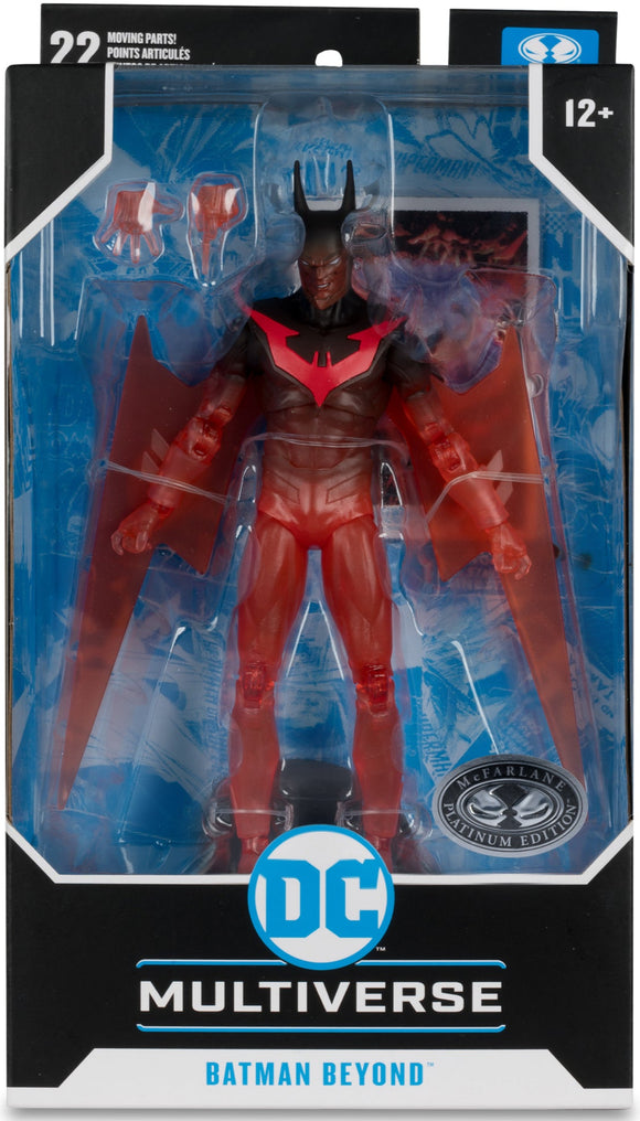 IN STOCK! McFarlane DC Multiverse Batman Beyond (Neo Gothic Platinum Edition ) 7 inch Action Figure