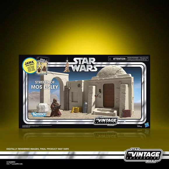 ( Pre Order ) Star Wars The Vintage Collection Streets of Mos Eisley, Star Wars: A New Hope 3.75 Inch Action Figure Playset