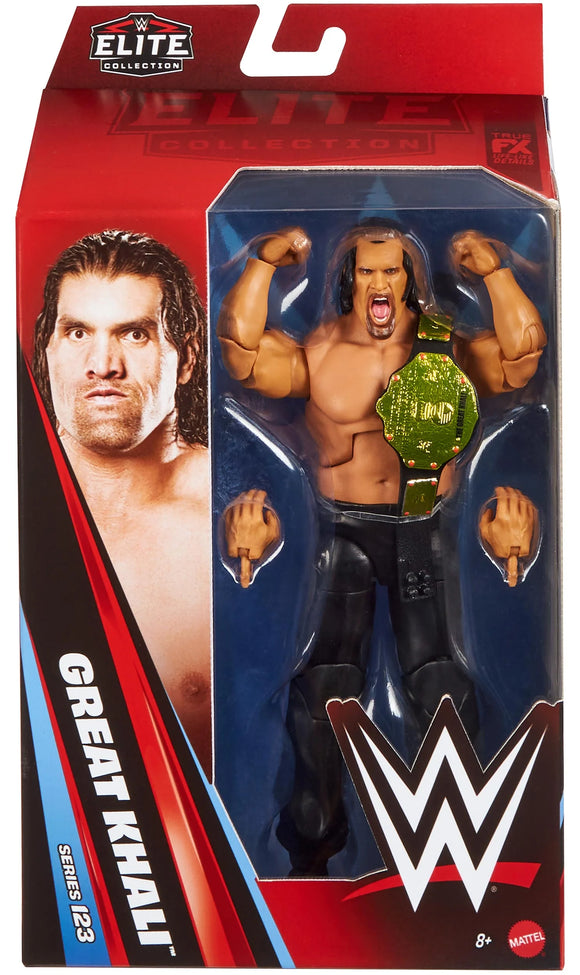 ( Pre Order ) WWE Elite Collection Series 123  Great Khali Action Figure