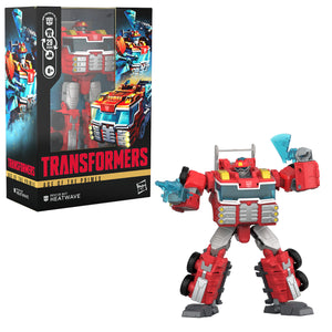 ( Pre Order ) Transformers Age of the Primes Voyager Class Rescue Bot Heatwave Action Figure