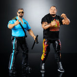 IN STOCK! Mattel WWE Coliseum Collection Bam Bam Bigelow & Big Boss Man ( BLACK CHASE ) 2 Pack