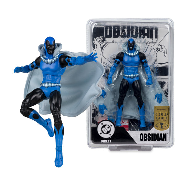 ( Pre Order ) McFarlane DC Multiverse Obsidian Gold Label 7 inch Action Figure