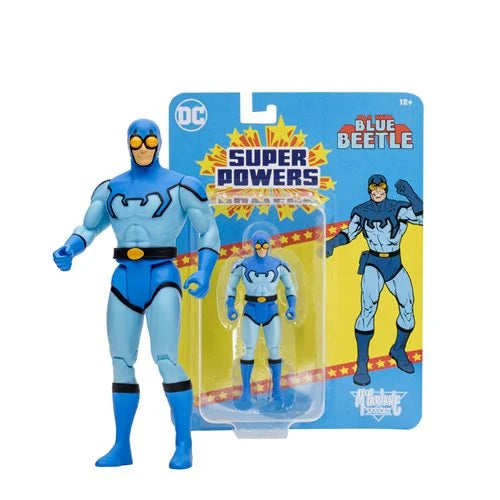 IN STOCK! McFarlane  DC Super Powers Wave 7 Blue Beetle 4 1/2-Inch Scale Action Figure