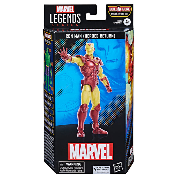 IN STOCK!  Marvel Legends Series Marvel Comics Iron Man (Heroes Return) 6 inch Action Figure
