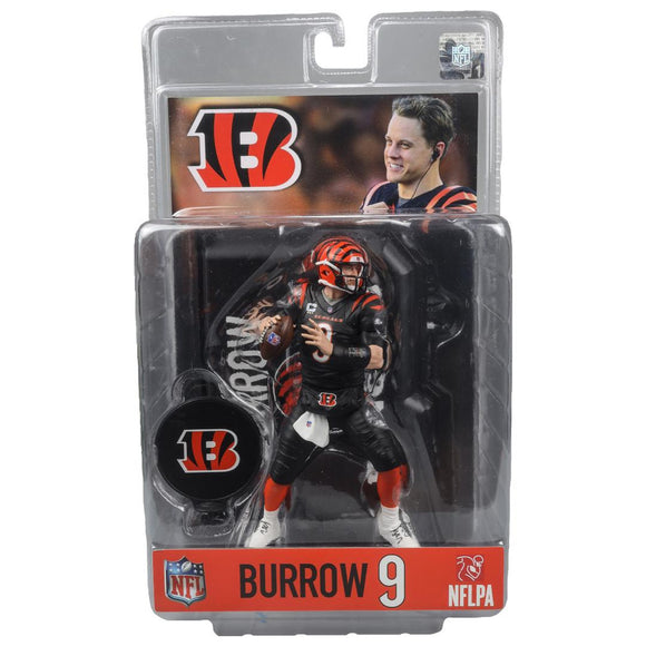 IN STOCK! McFarlane NFL Sports Picks Wave 1 Joe Burrow ( Cincinnati Bengals )  7-Inch Scale Posed Figure