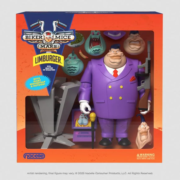 ( Pre Order ) Biker Mice from Mars Limburger Action Figure