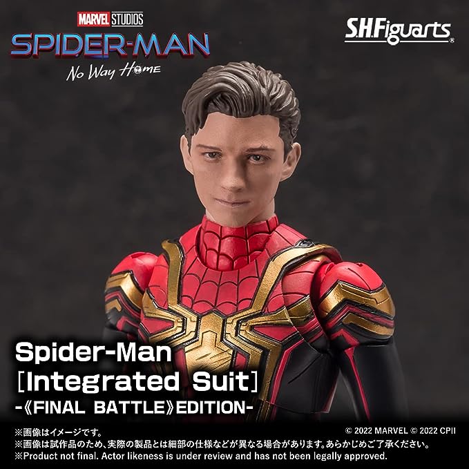 IN STOCK! S.H. Figuarts Spider-Man: No Way Home Integrated Suit