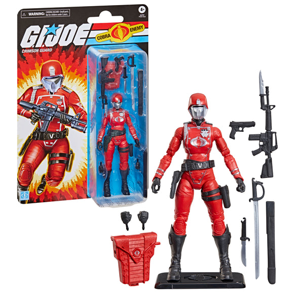 ( Pre Order ) G.I. Joe Classified Series Retro Cardback, Crimson Guard Action Figure