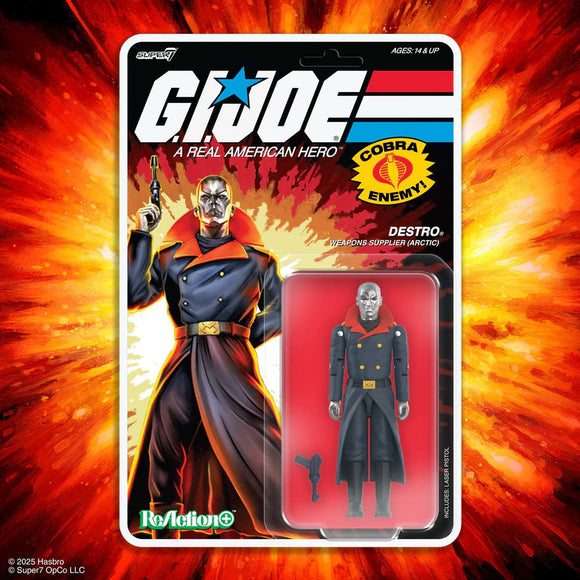 ( Pre Order ) Super 7 G.I Joe O-Ring Wave 5 Arctic Destro Action Figure