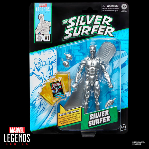 ( Pre Order ) Marvel Legends Series Silver Surfer, Fantastic Four Comics-Inspired 6 inch Action Figure