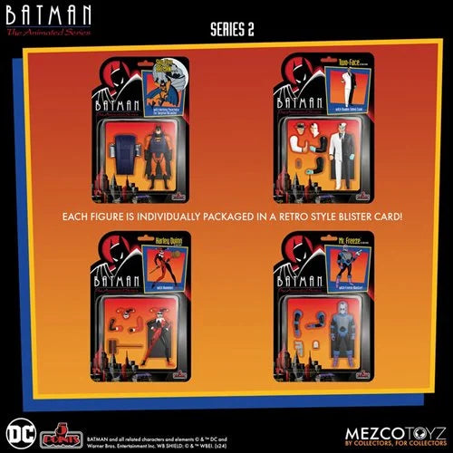 IN STOCK! Mezco Batman: The Animated Series Wave 2 5 Points Action
