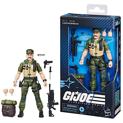 ( Pre Order ) G.I. Joe Classified Series #148, Leatherneck 6 inch Action Figure