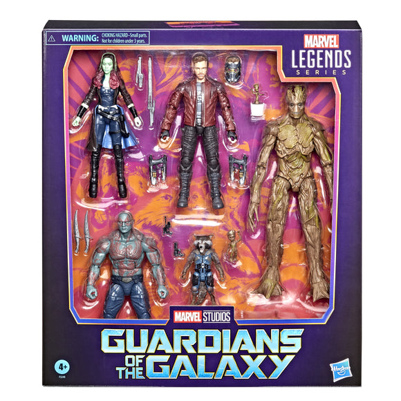 IN STOCK! Marvel Legends Guardians of The Galaxy 5 Pack - Exclusive
