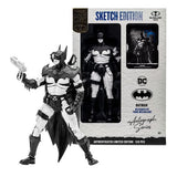 IN STOCK! McFarlane DC Multiverse Batman by Todd McFarlane Sketch Autograph Gold Label 7-Inch Action Figure - Entertainment Earth Exclusive