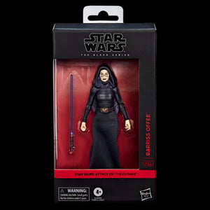 ( Pre Order ) Star Wars The Black Series Barriss Offee, Star Wars: Attack of the Clones 6 Inch Action Figure