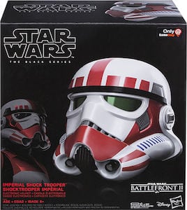( Pre Order ) Star Wars The Black Series Shock Trooper Electronic Helmet ( Exclusive )