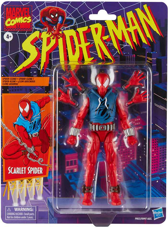 IN STOCK! marvel Legends Series Scarlet Spider-Man 6 inch Action Figure