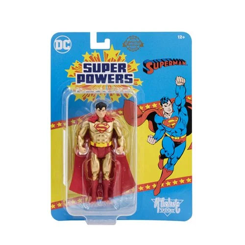 IN STOCK! McFarlane DC Super Powers Wave 7 Superman (Gold Edition) 4 1/2-Inch Scale Action Figure