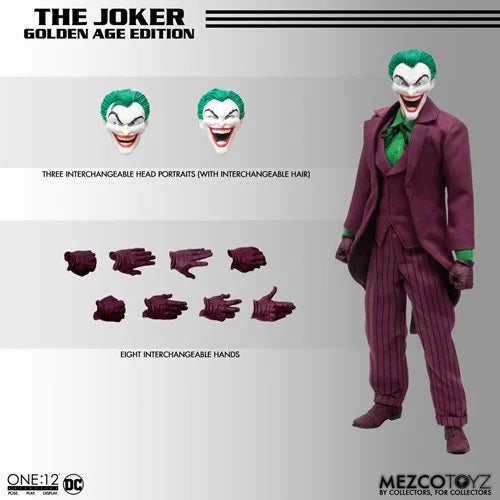 The Riddler 1/12 Mezco Joker size