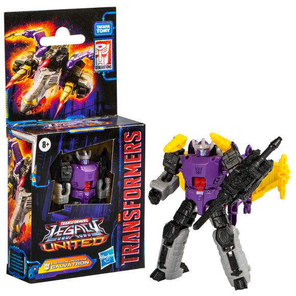 IN STOCK! Transformers Legacy United Core Class Energon Universe Galvatron Action Figure