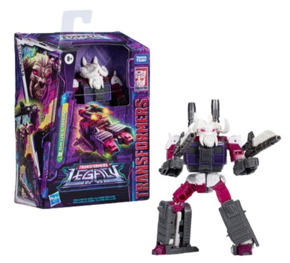 IN STOCK! Transformers Generations Legacy Deluxe Skullgrin Action Figure