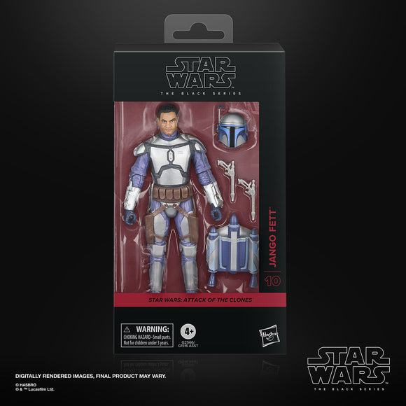( Pre Order ) Star Wars The Black Series Jango Fett, Star Wars: Attack of the Clones 6 Inch Action Figure