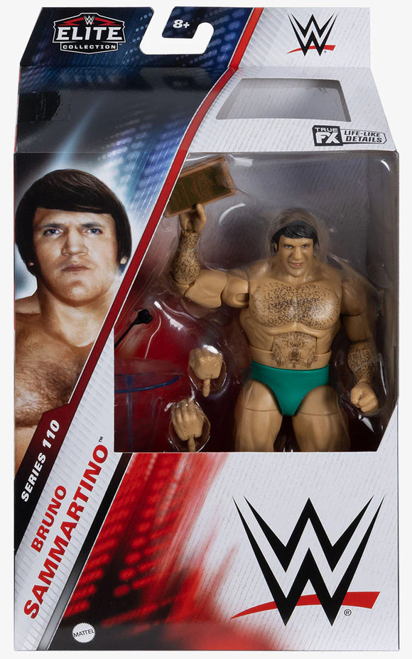 ( Pre Order ) WWE Elite 110 Bruno Sammartino 6 inch Action Figure