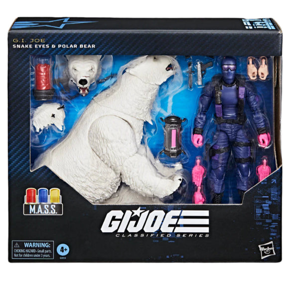 G.I. Joe Classified Series #161, Snake Eyes & Polar Bear Action Figure Set