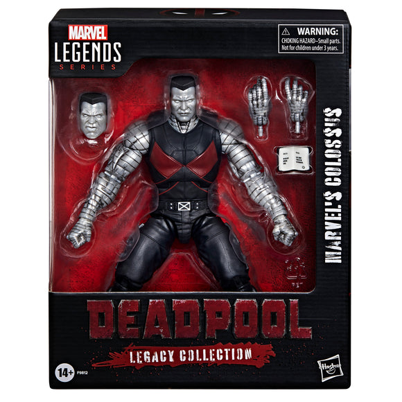 ( Pre Order ) Marvel Legends Series Marvel’s Colossus, Deadpool Legacy Collection Deluxe 6 Inch Action Figure