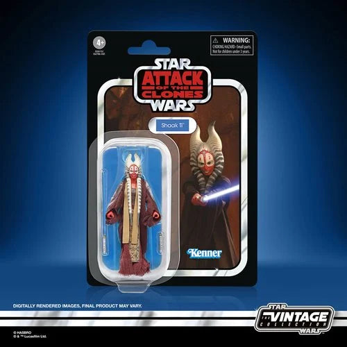 ( Pre Order ) Star Wars The Vintage Collection Shaak Ti, Star Wars: Attack of the Clones 3.75 Inch Action Figure