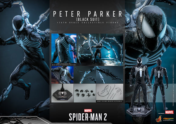 ( Pre Order ) Hot Toys Peter Parker Symbiote Suit 1/6 Scale Figure