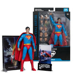 ( Pre Order ) McFarlane DC Deluxe Theatrical Edition 1978 Superman 7 inch Action Figure