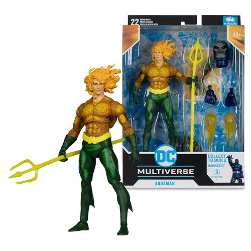 IN STOCK! McFarlane DC Multiverse Aquaman Justice League Task Force 7 Inch Scale Action Figure ( Darkseid BAF)