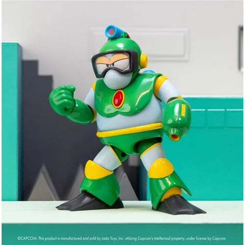 IN STOCK! Mega Man Bubble Man Deluxe 1:12 Scale Action Figure