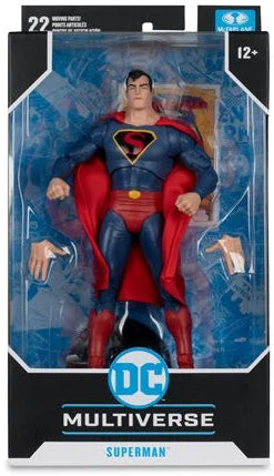 ( Pre Order ) McFarlane DC Multiverse 1940 Classic Animation Fleischer Superman 7 inch Action Figure