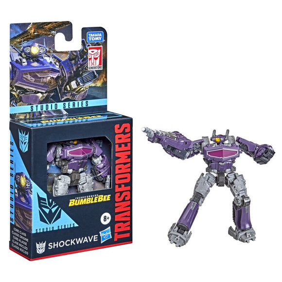 IN STOCK! Transformers Studio Series Core Class Shockwave Action Figure