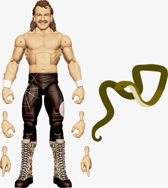 ( Pre Order ) WWE Elite WrestleMania 42 Jake The Snake Roberts Action Figure