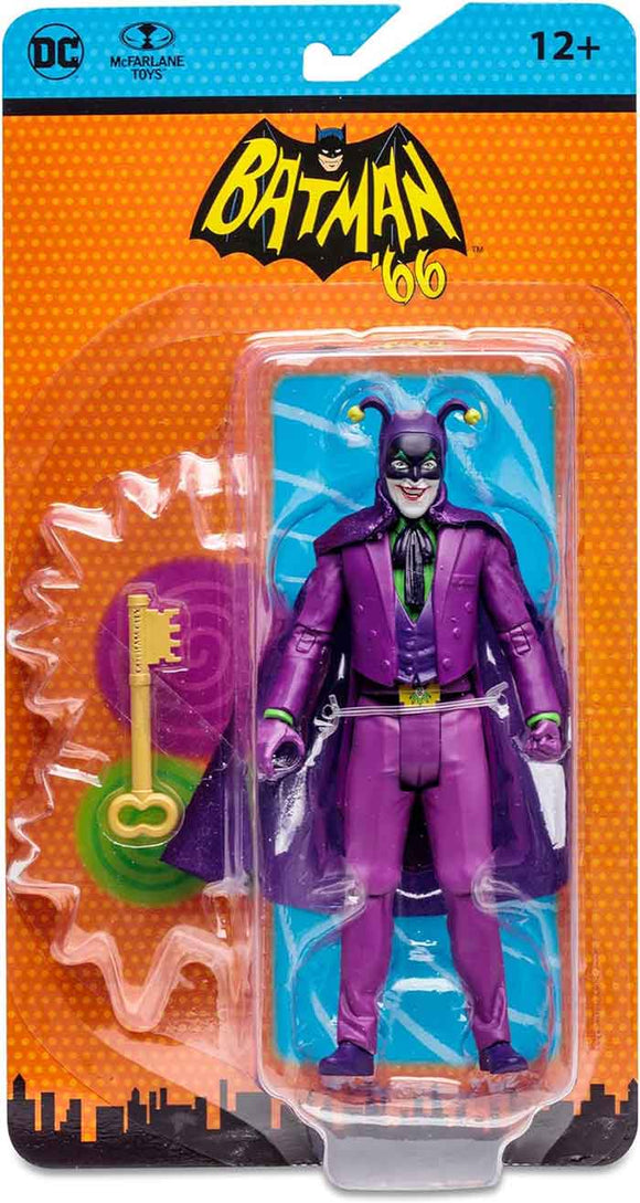 IN STOCK! McFarlane Batman 1966 Wave 8 The Joker Batman '66 Comic 6-Inch Scale Action Figure