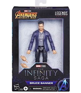 IN STOCK! Hasbro Marvel Legends Series Bruce Banner 6 inch Action Figure