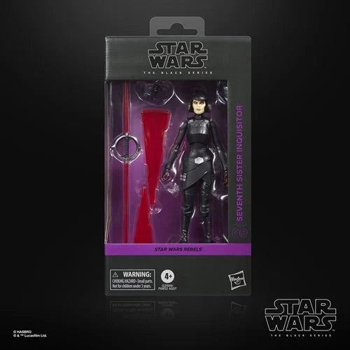 ( Pre Order ) Star Wars The Black Series Seventh Sister Inquisitor, Star Wars Rebels 6 Inch Action Figure